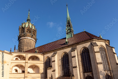 Schlosskirche in der Lutherstadt Wittenberg, Sachsen-Anhalt