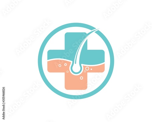 hair root icon vector illustration design