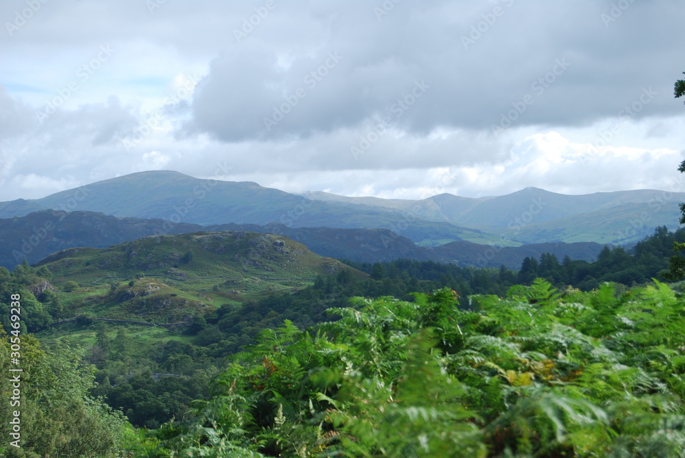 Fototapeta premium dramatic mountain views