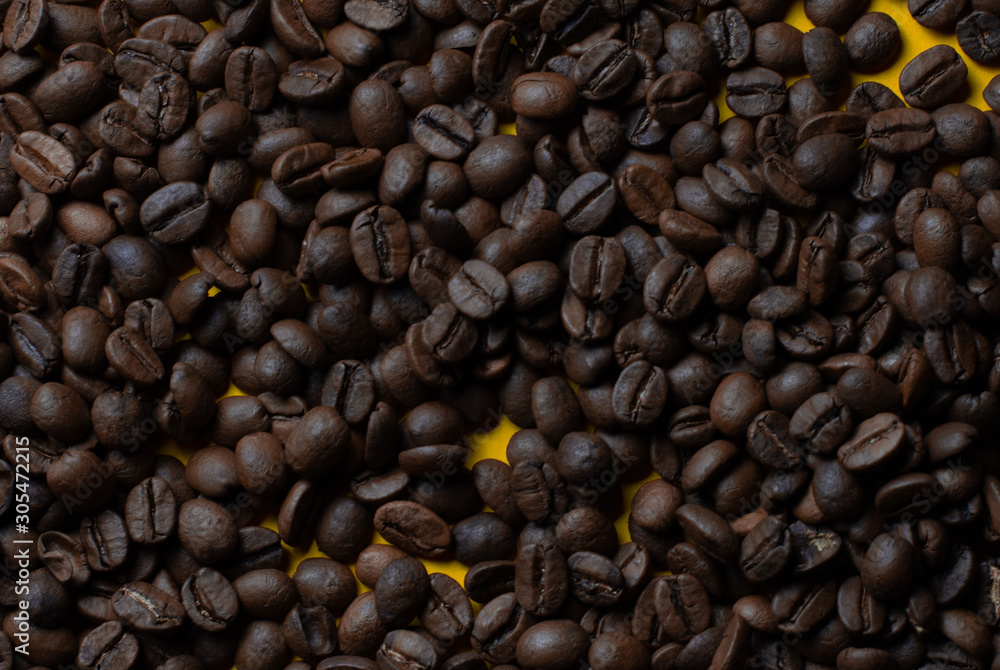 Obraz premium coffee beans background