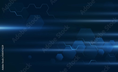 Abstract Light out technology background Hitech communication concept innovation background  vector design