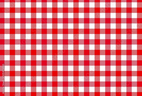 tablecloth on red background
