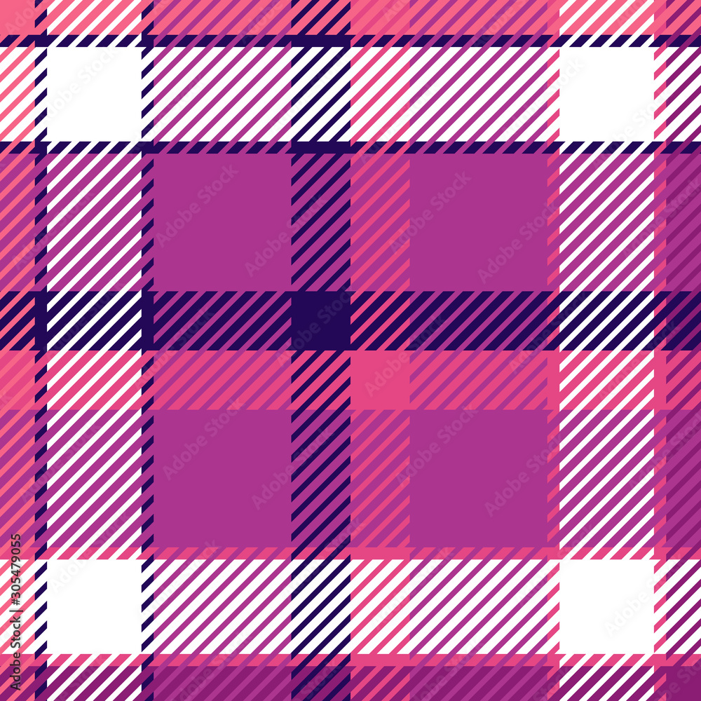 Plaid or tartan vector is background or texture in many color Plaid or tartan vector is background or texture in many color