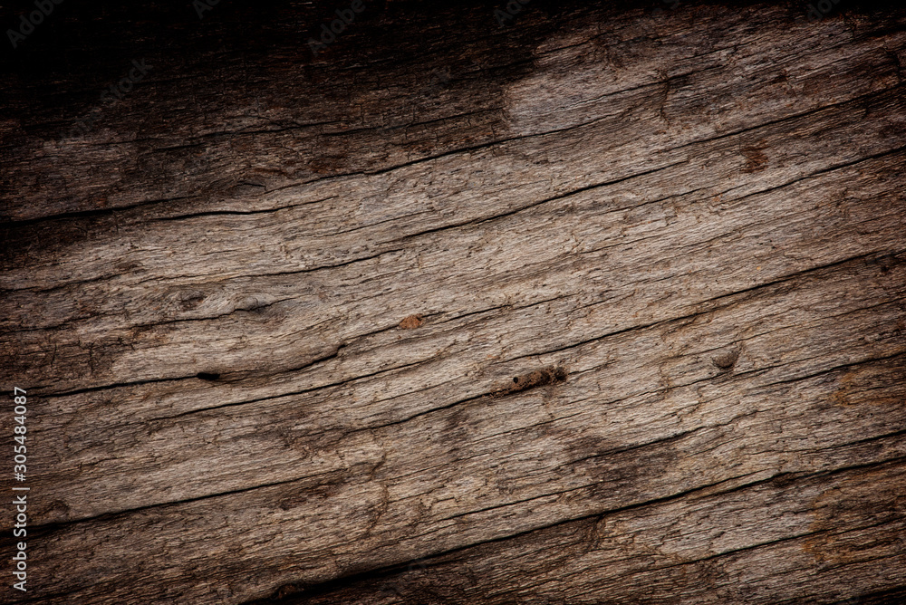 Fototapeta premium Natural old wood texture background.