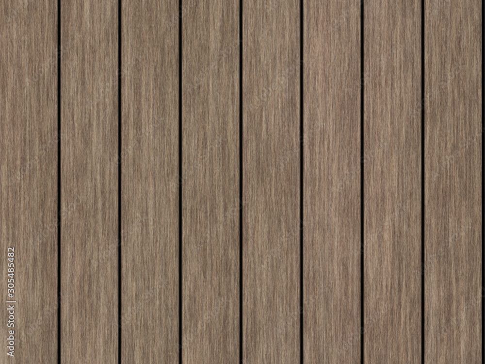 Fototapeta premium Wood texture background pattern. Dark hardwood planks surface of wooden board floor wall fence. Abstract timber decorative illustration.