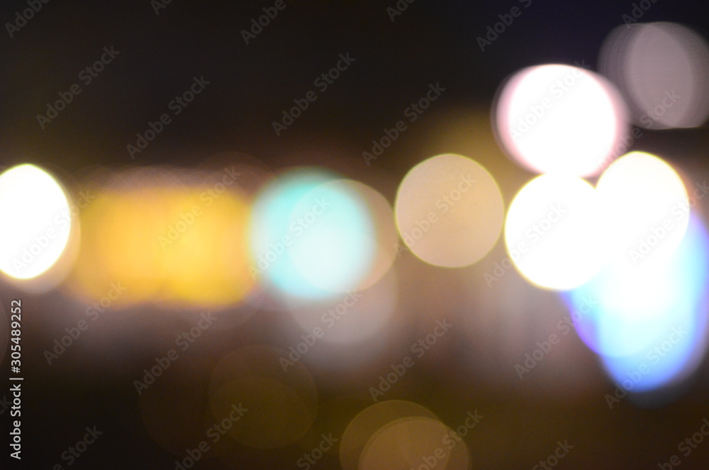 Abstract Bokeh blurred color light background. Abstract Bokeh blurred color light background.
