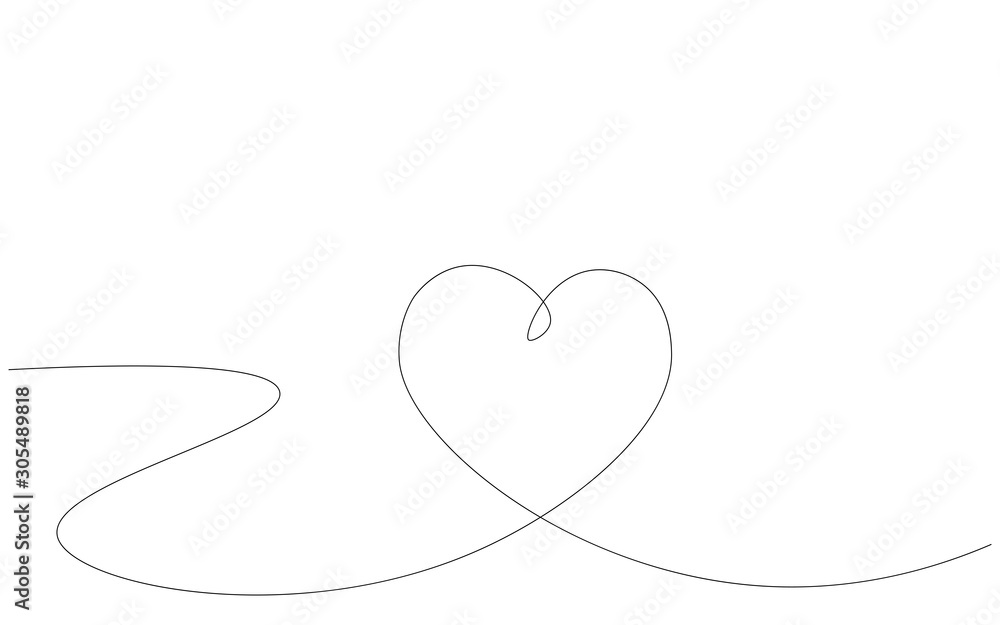 Valentine day background, heart love design vector illustration