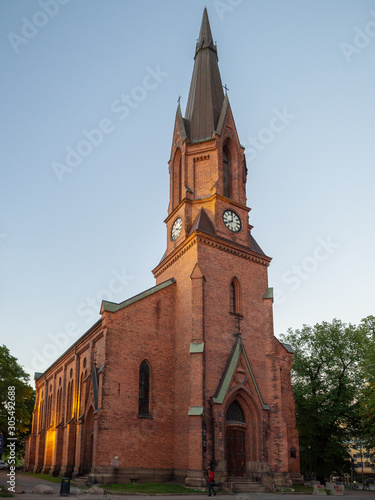 Obraz na płótnie Church Kulturkirken Jakob in Oslo, Norway w salonie