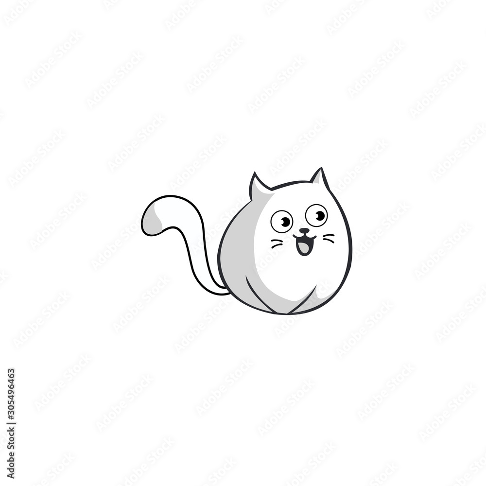 Cat Pet Icon Logo. Petshop Logo. Cat Pet Icon Logo. Petshop Logo.