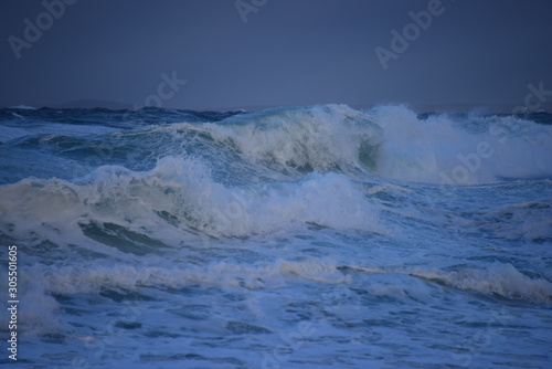 Wave over Wave on Rough Sea