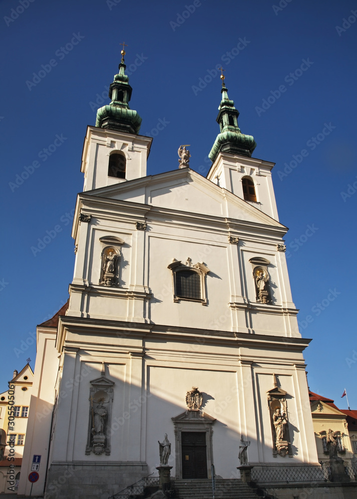 Church of St. Michael in Brno. Czech republic