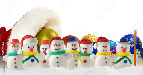 Image of beautiful festive designer christmas decorations