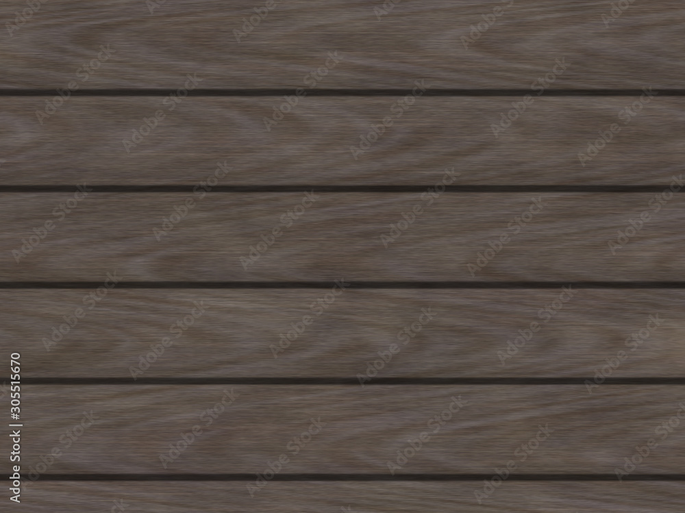 Fototapeta premium Wood texture background pattern. Dark hardwood planks surface of wooden board floor wall fence. Abstract timber decorative illustration.