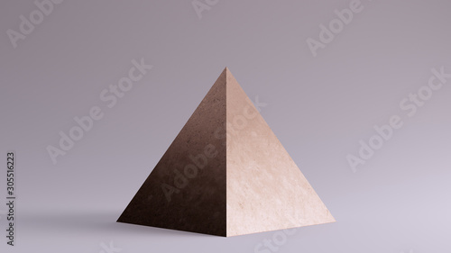 Obraz na płótnie Bronze Pyramid