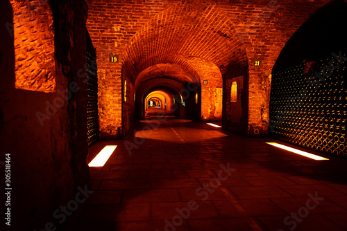 Very old winecellar in France Champagne, Reims, Epernay