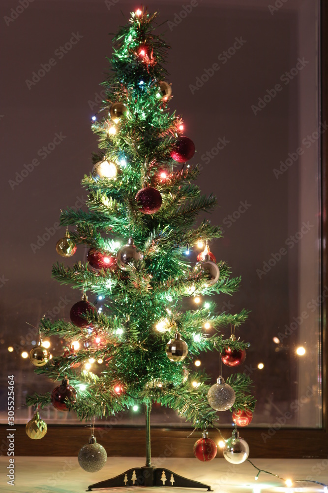 christmas tree with lights and lights christmas tree with lights and lights