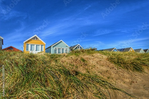 Beach Huts (colour)