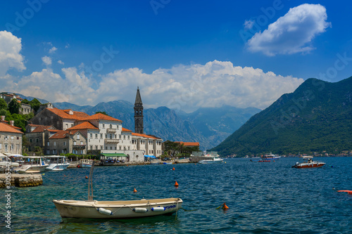 view of Perast Montenegro