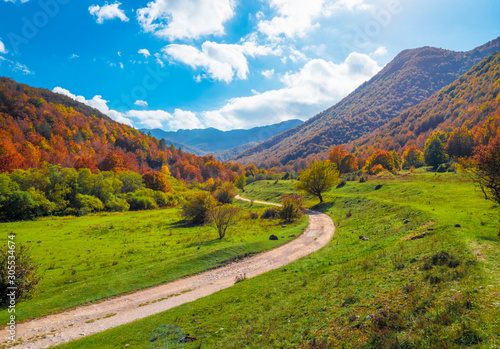 Photography National Park of Abruzzo, Lazio and Molise (Italy) - The autumn with foliage in