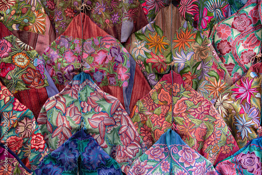 Fototapeta premium Artesanías en San Cristobal de las Casas, Chiapas, México