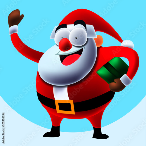 santa claus en navidad