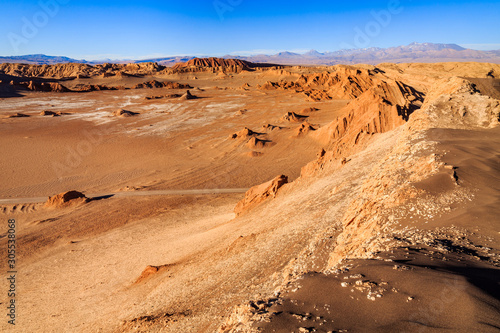 Moon valley   valle de la luna in the Atacama desert  Chile