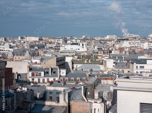 Toits de Paris France