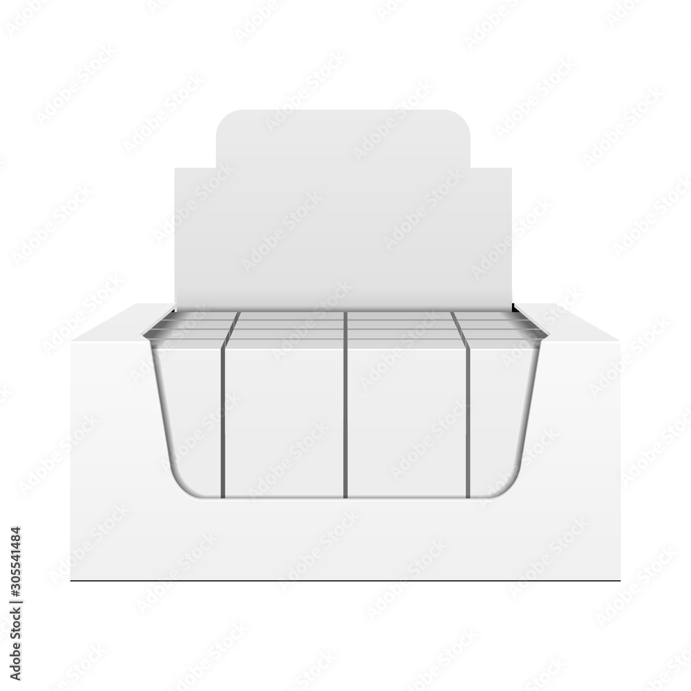 Mockup Display Holder Box Cardboard Filled Blank With Package, Gift, Square Pack. Vitamins, Cosmetic, Perfume, Chocolate. Mock Up, Template. Products On White Background Isolated. Mockup Packing. Mockup Display Holder Box Cardboard Filled Blank With Package, Gift, Square Pack. Vitamins, Cosmetic, Perfume, Chocolate. Mock Up, Template. Products On White Background Isolated. Mockup Packing.