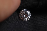 Close up shot of beautiful color crystal zirconia diamond beads for jewelry 
