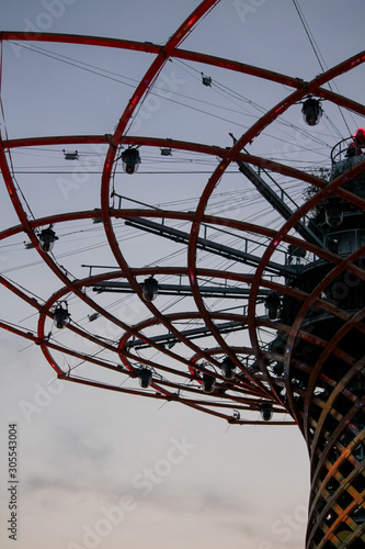 detail of the tree of life at the expo 2015 fair in Milan, italy photo