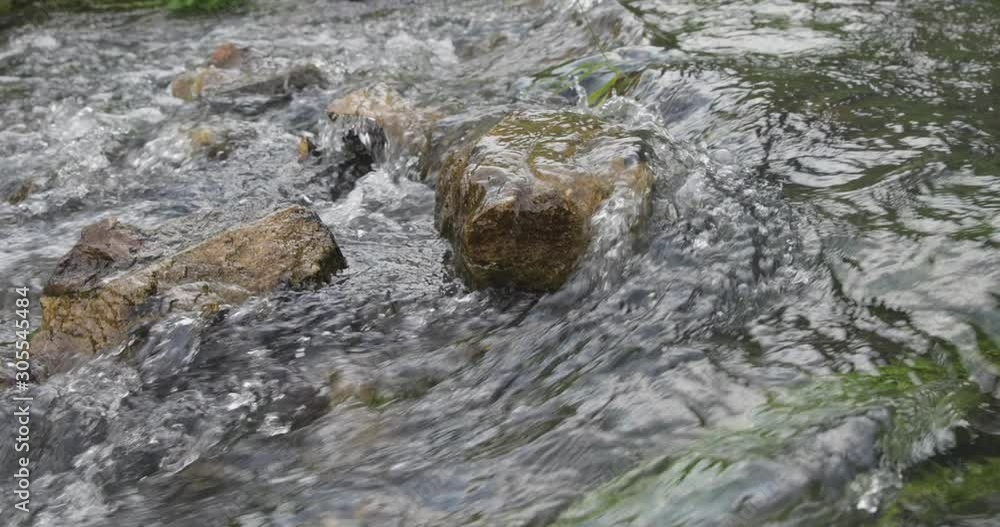 water flowing over rocks water flowing over rocks