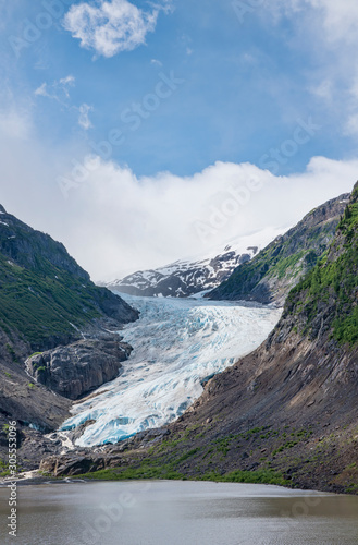 Bear Glacier in summer