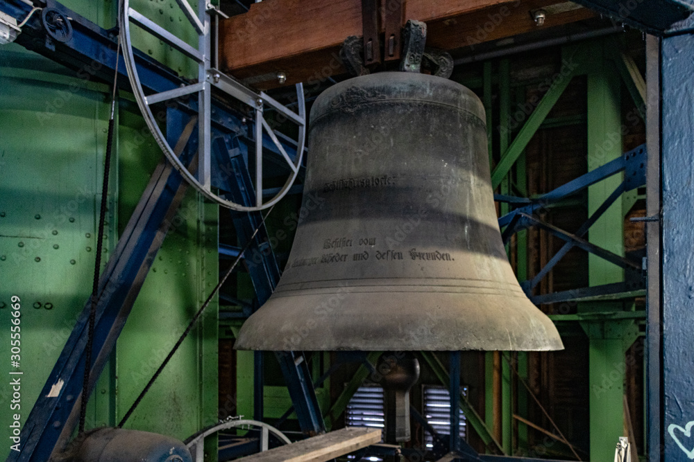 Fototapeta premium Hamburg Michel Glocke