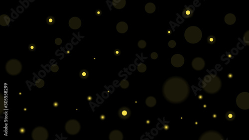 Abstract bokeh background for banner design
