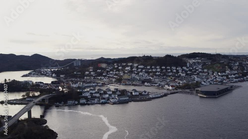 The Norwegian city of Farsund