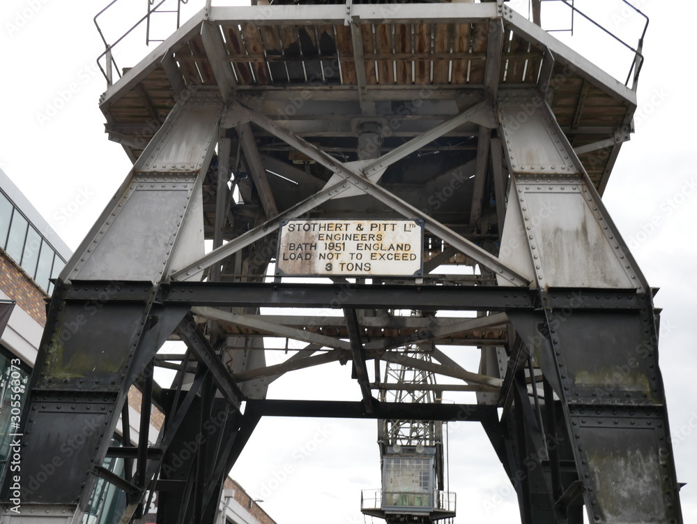 Mechanical Construction Bridge for Trains