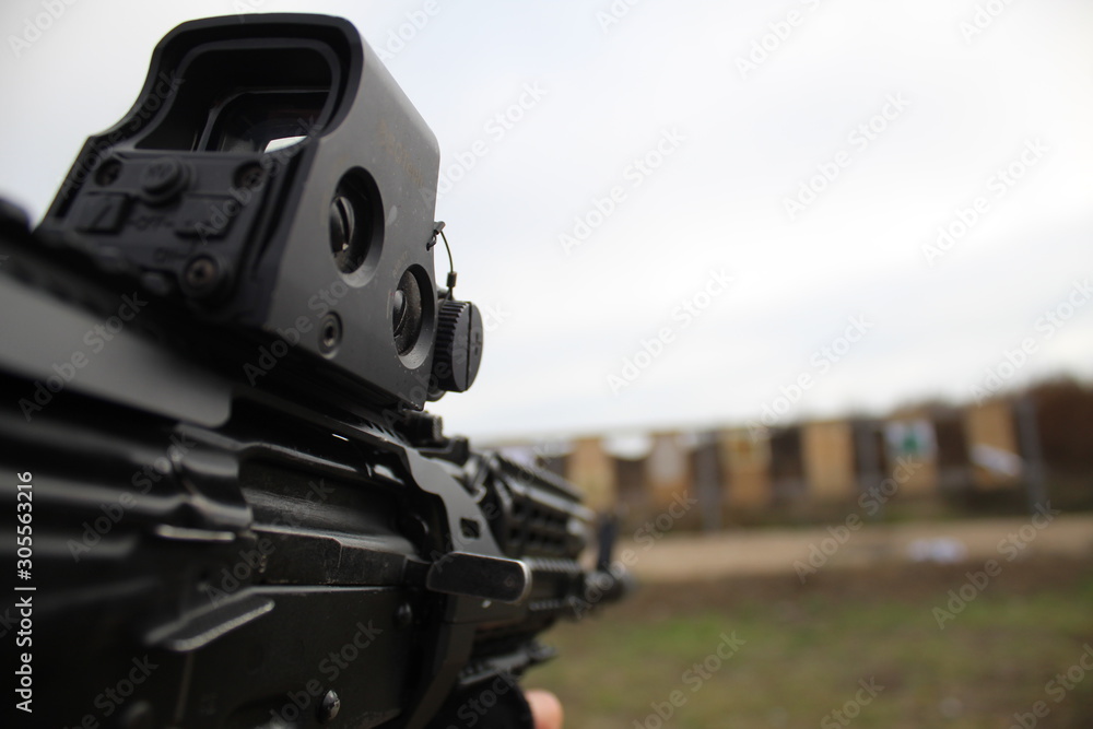 weapon and target weapon and target