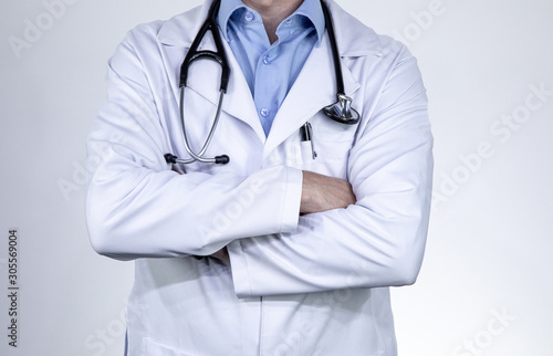 medic professional doctor uniform and stethoscope