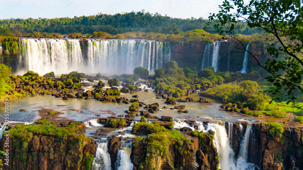 Fototapeta premium Foz do Iguaçu Iguazu Brasil Brazil Cataratas do Iguaçu Falls