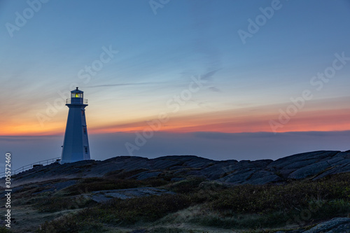 Cape Spear Lighthouse in Newfoundland, Canada