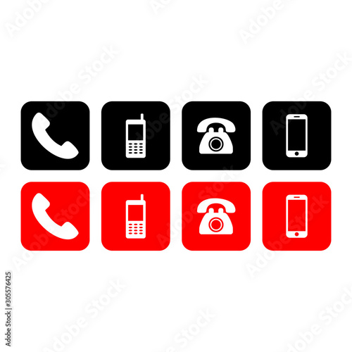 Free Download call phone icon, telephone icon vector design symbol - GFXLoad