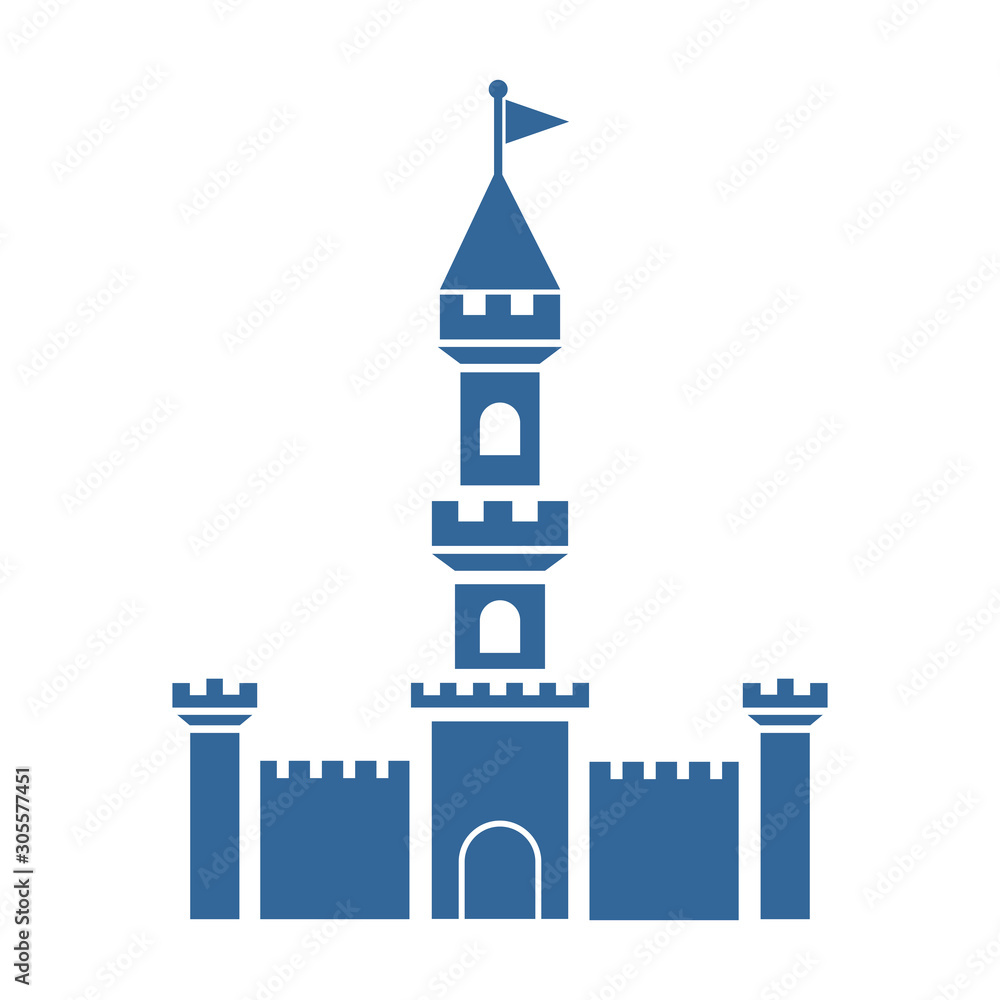 castle icon vector design symbol castle icon vector design symbol