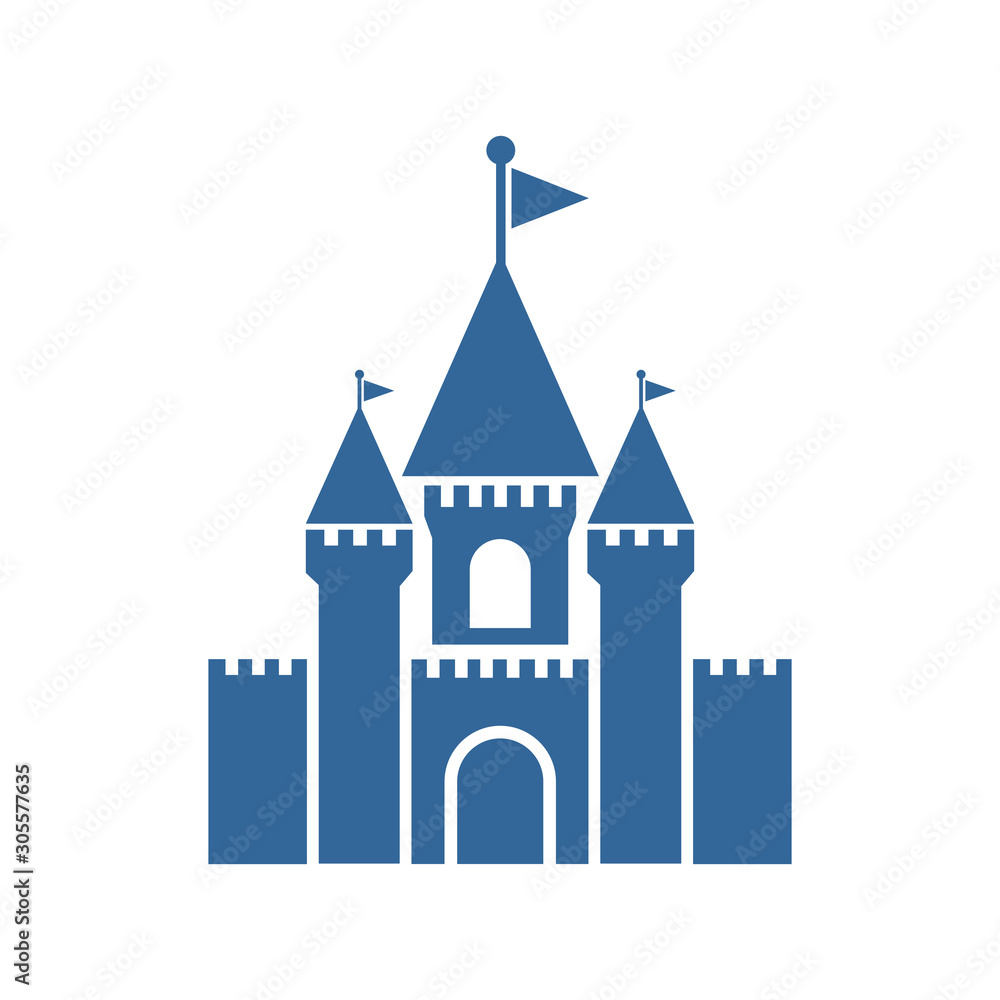 castle icon vector design symbol castle icon vector design symbol