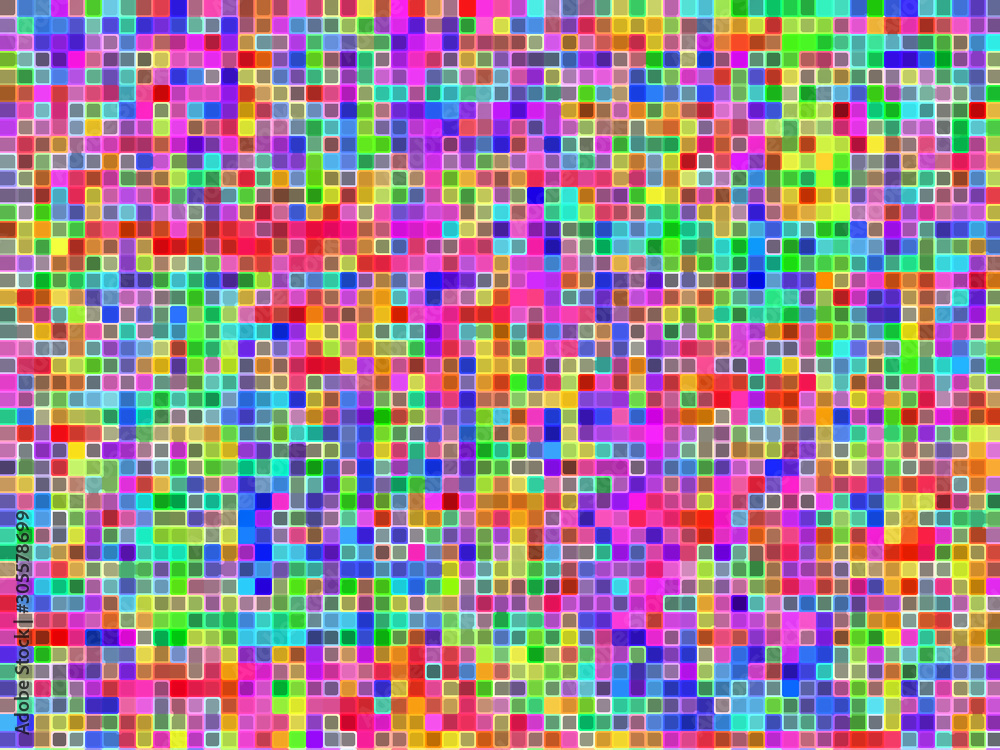 Fototapeta premium Abstract colorful graphic creative texture background for wallpaper design geometric stripes pattern fabric cloth backdrop lines square pixel mosaic decoration element