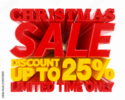 Wallpaper Mural CHRISTMAS SALE DISCOUNT UP TO 25 % LIMITED TIME ONLY illustration 3D rendering Torontodigital.ca