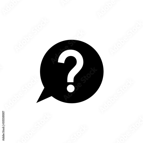 question mark icon vector design symbol