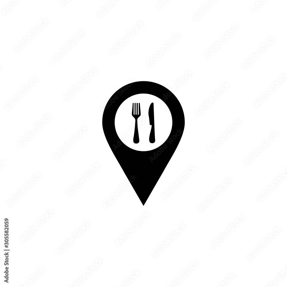 spoon and fork icon vector design symbol of restaurant spoon and fork icon vector design symbol of restaurant