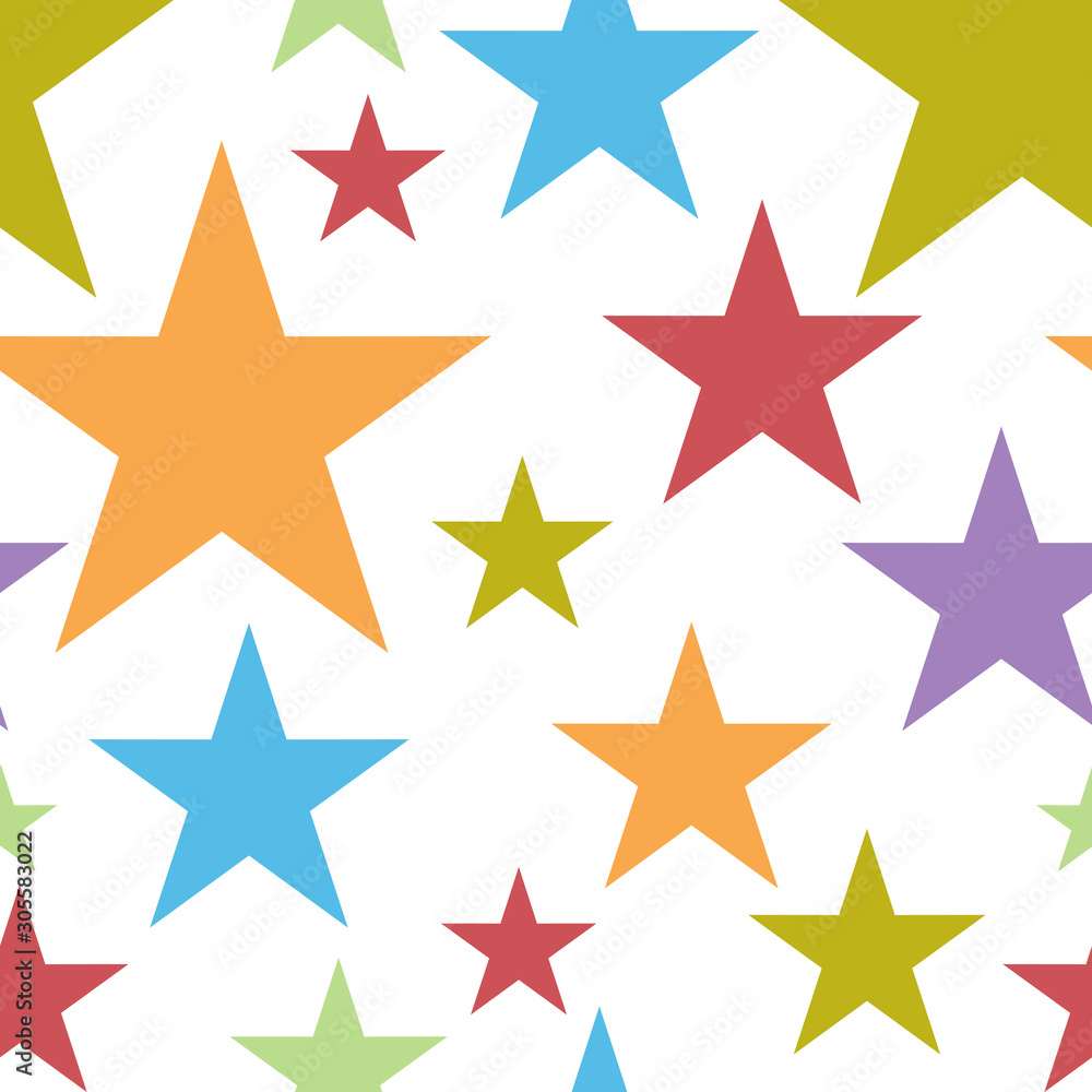 abstract stars background seamless pattern vector abstract stars background seamless pattern vector