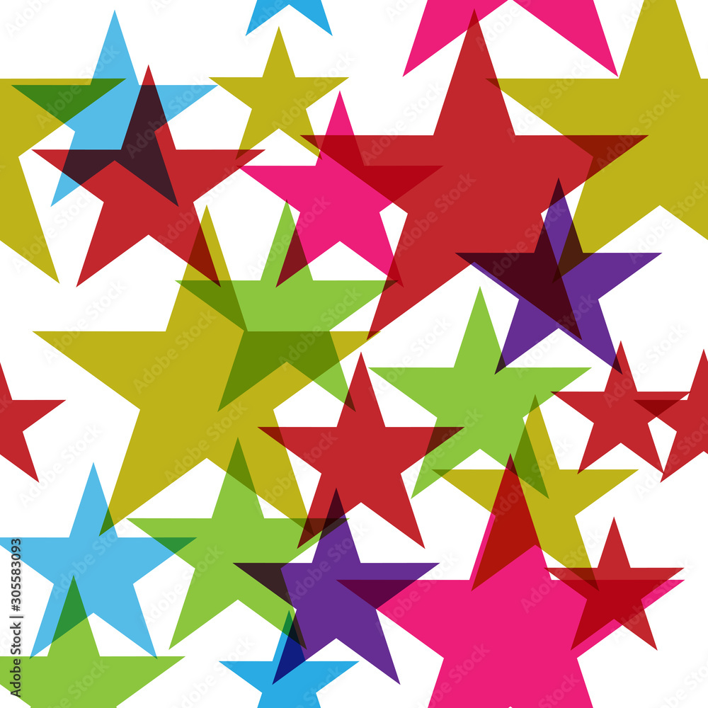 abstract stars background seamless pattern vector abstract stars background seamless pattern vector