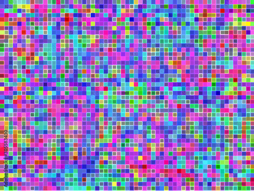 Fototapeta premium Abstract colorful graphic creative texture background for wallpaper design geometric stripes pattern fabric cloth backdrop lines square pixel mosaic decoration element